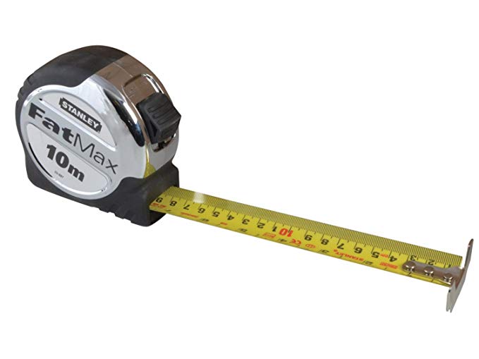 Stanley Tools 033897 FatMax Tape Measure 10m (Width 32mm)