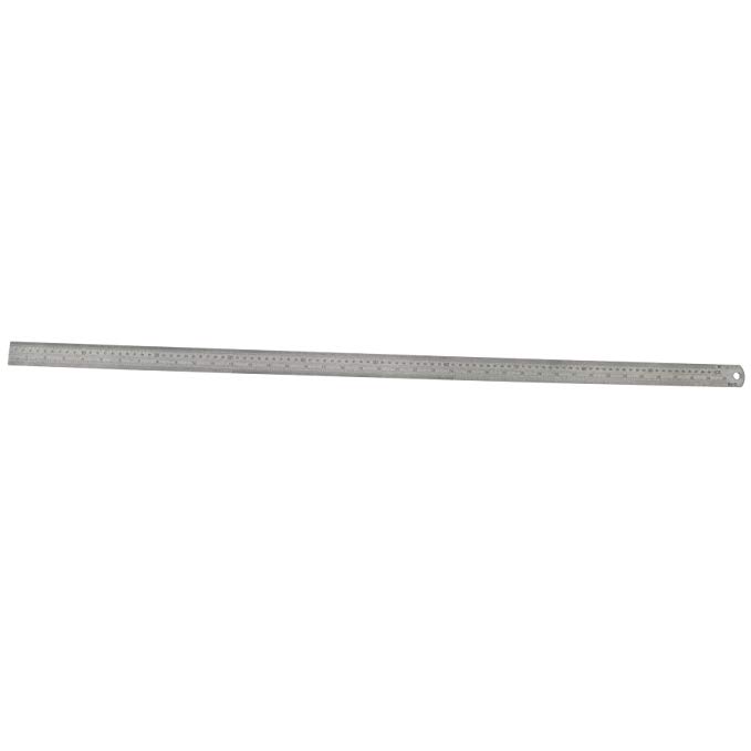 Large Stainless Steel Ruler 1m / 40inch Metric / Imperial Conversion Table TE597 by A B Tools