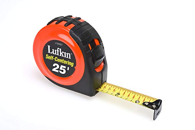 Lufkin L725SCTMP 700 Series Self-Centering Tape, 25-Feet