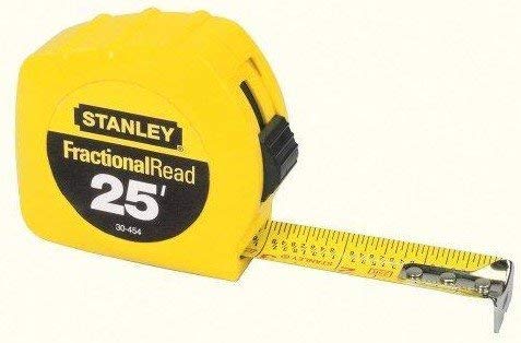 Stanley Hand Tools 30-454 25' Fractional Read Tape Rule