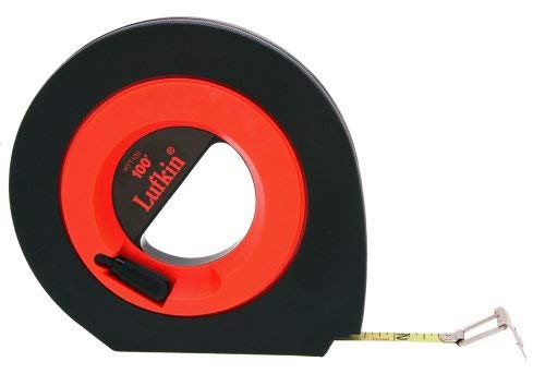 Lufkin HYT100 3/8-Inch x 100 Hi-Viz« Orange Speedwinder« Steel Tape