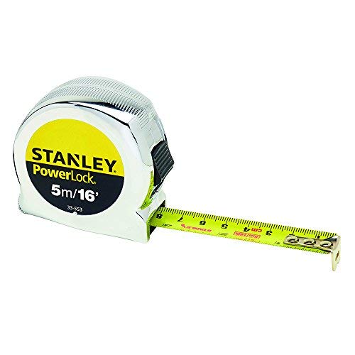 Stanley 0-33-553 Micro Powerlock Tape, 5m Length x 19mm Width