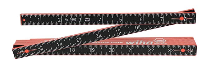 WIHA 61606 Composite Laminated Ruler Metric/Inch