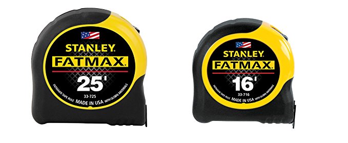 Stanley 70-455A 25' & 16' Value Pack Tape Measurers