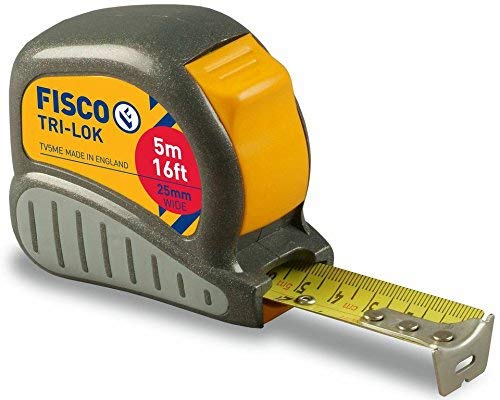 Fisco Tools TV5ME Imperial/Metric, 1-Inch Wide by 16-Feet/5m Long
